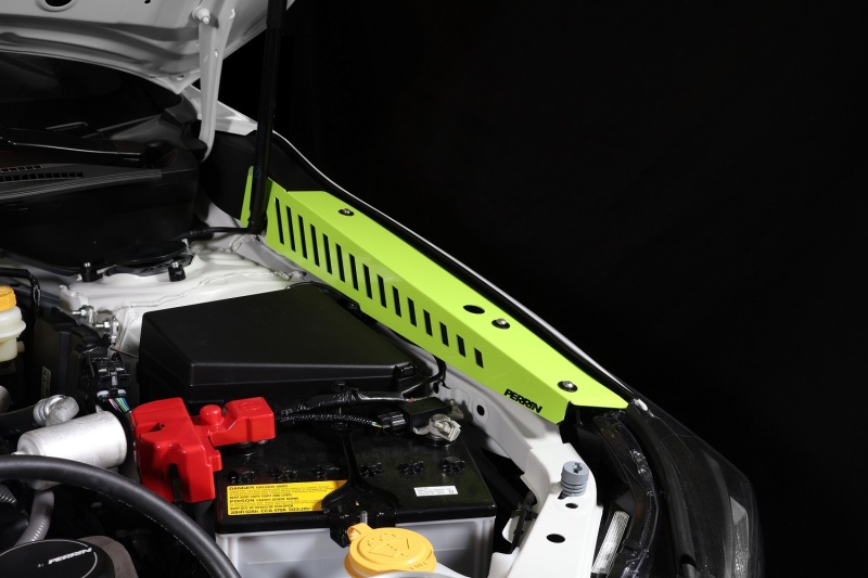 Subaru WRX Fender Shrouds - Perrin Performance - Neon Yellow - `22-`25